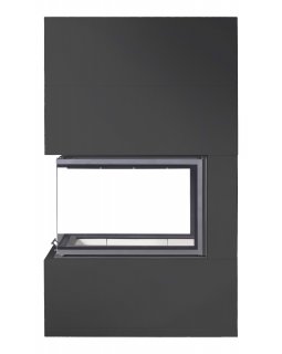 Камин РОДОС 900 ЧЕРНЫЙ, шамот белый-foto6