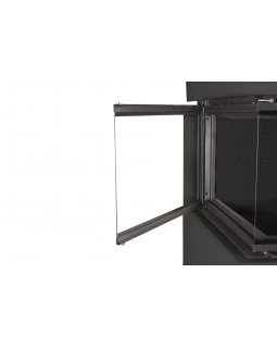 Камин РОДОС 900 ЧЕРНЫЙ, шамот черный-foto7