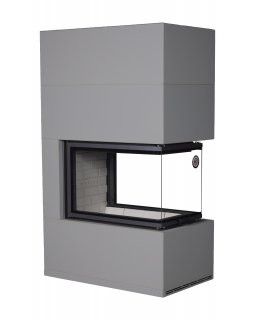 Камин РОДОС 900 ГРАФИТ, шамот белый-foto3