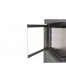 Камин РОДОС 900 ГРАФИТ, шамот белый-foto7