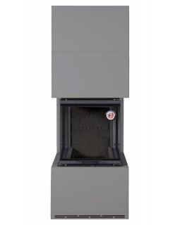 Камин РОДОС 900 ГРАФИТ, шамот черный-foto2