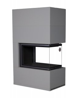 Камин РОДОС 900 ГРАФИТ, шамот черный-foto3