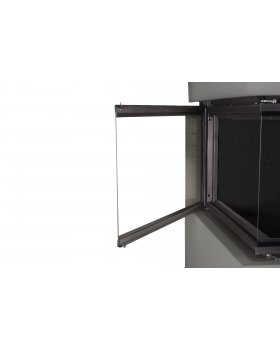 Камин РОДОС 900 ГРАФИТ, шамот черный-foto7