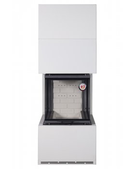 Камин РОДОС 900 СЛОНОВАЯ КОСТЬ, шамот белый-foto2