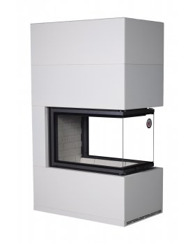 Камин РОДОС 900 СЛОНОВАЯ КОСТЬ, шамот белый-foto12