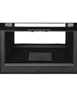 Каминная топка Экокамин ВЕГА 800 TB туннельная черный шамот-foto12