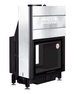 Каминная топка Экокамин ВЕГА 800 TB туннельная черный шамот-foto11