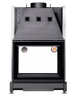 Каминная топка Экокамин ВЕГА 800 TB туннельная черный шамот-foto8