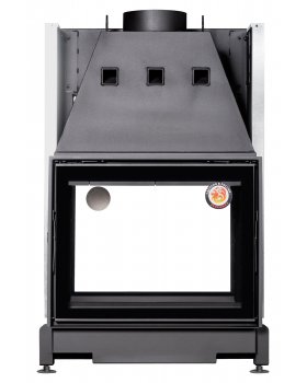 Каминная топка Экокамин ВЕГА 800 TB туннельная черный шамот-foto8