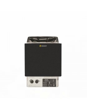 Электрокаменка VEZUVIY навесная (черная) - 4,5-foto2