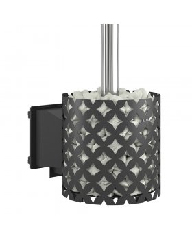 Чугунная печь для бани ЭТНА 18 (Панорама) "М"-foto2