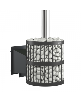 Чугунная печь для бани ЭТНА 18 (Панорама) "М" Стандарт-foto2