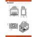 Каминная топка EVEREST A16P Каминная топка EVEREST A16P