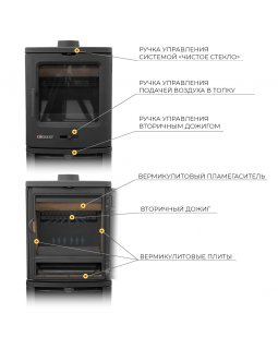 Печь-камин EVEREST B7M-foto4