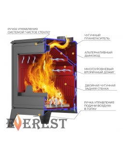 Печь-камин EVEREST Н16-foto5
