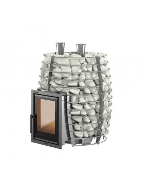  Печь для бани Эверест "Steam Heat" 24 INOX