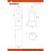 Печь-камин EVEREST T6M