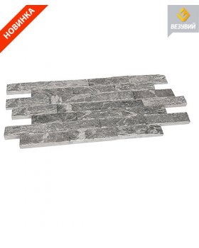 Плитка облицовочная Рваный камень (талькохлорит) 200*50*20 мм-foto2