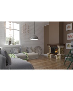 Каминная облицовка ЕВРОПЕЙСКИЕ КАМИНЫ Прага пристенный/угловой (45°/90°); 700/800-foto2