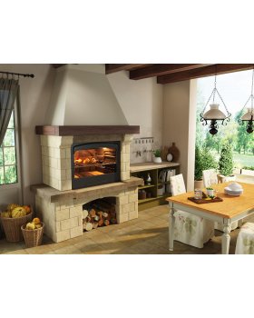 Каминная облицовка ЕВРОПЕЙСКИЕ КАМИНЫ Сантандер под гриль-топку "Hergom", арт. Asador H04/100 Каминная облицовка ЕВРОПЕЙСКИЕ КАМИНЫ Сантандер под гриль-топку "Hergom", арт. Asador H04/100