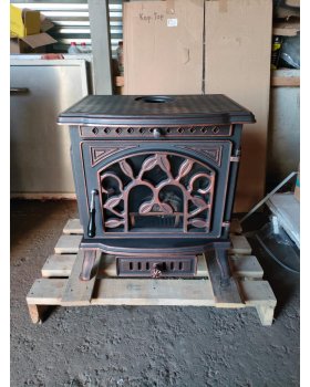 Печь-камин Fireway Demetra Патина-foto3