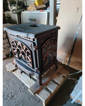 Печь-камин Fireway Demetra Патина-foto4