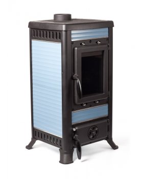 Печь-камин Fireway Klemens Голубой-foto2