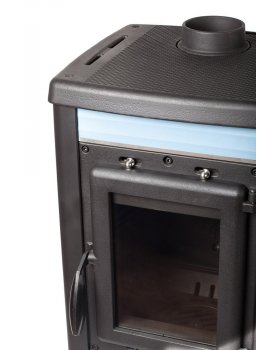 Печь-камин Fireway Klemens Голубой-foto5