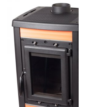 Печь-камин Fireway Klemens Красный-foto5