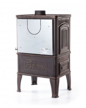 Печь-камин Fireway Dacha Патина-foto2