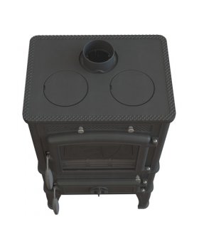 Печь-камин Fireway Dacha ll c варочной поверхностью-foto2