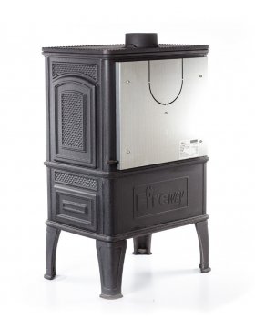 Печь-камин Fireway Dacha ll c варочной поверхностью-foto4