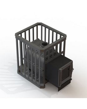 Банная Печь Паровар 18 Ковка (K201)-foto5