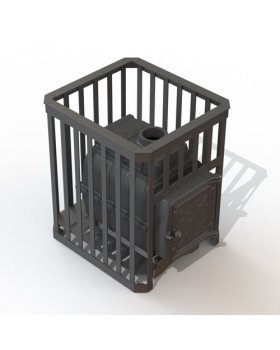 Банная Печь ПароВар 18 Ковка (К211) без выноса-foto6