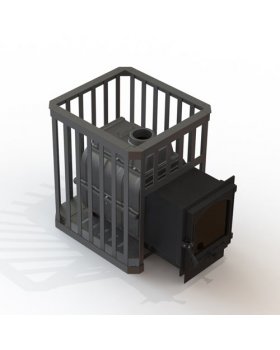 Банная печь ПароВар 24 Ковка (К404)-foto6