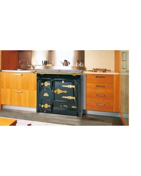 Печь-камин HERGOM ПЛИТА L-09 CC дровяная-foto3