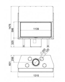 Каминная топка HERGOM Stilkamin XL-foto2