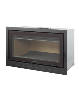 Каминная топка HERGOM Sere 100 N-HF (футировка чугуном)