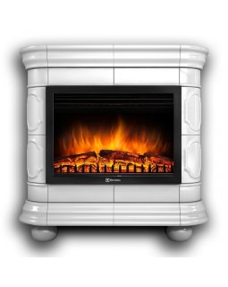 Изразцовый Камин Сконе Декоративный с очагом Electrolux EFP/P-2520LS-foto2