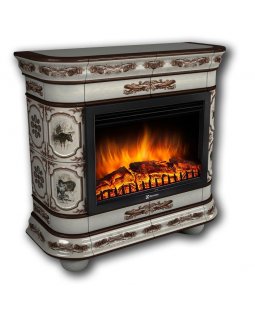 Изразцовый Камин Сконе Декоративный с очагом Electrolux EFP/P-2520LS-foto8