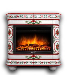 Изразцовый Камин Сконе Декоративный с очагом Electrolux EFP/P-2520LS-foto11
