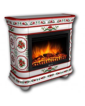 Изразцовый Камин Сконе Декоративный с очагом Electrolux EFP/P-2520LS-foto10