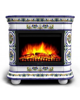 Изразцовый Камин Сконе Декоративный с очагом Electrolux EFP/P-2520LS-foto12