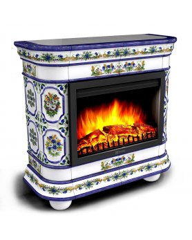 Изразцовый Камин Сконе Декоративный с очагом Electrolux EFP/P-2520LS-foto13