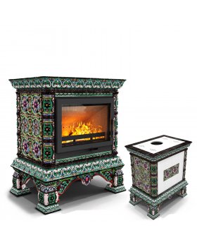 Изразцовая печь Кострома центральный Апрель