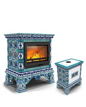 Изразцовая печь Кострома центральный Февраль