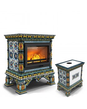 Изразцовая печь Кострома центральный Март