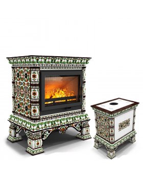 Изразцовая печь Кострома центральный Ноябрь