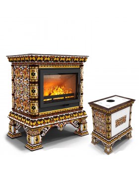 Изразцовая печь Кострома центральный Октябрь