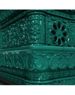 Изразцовая печь Кострома центральный Волна-foto2